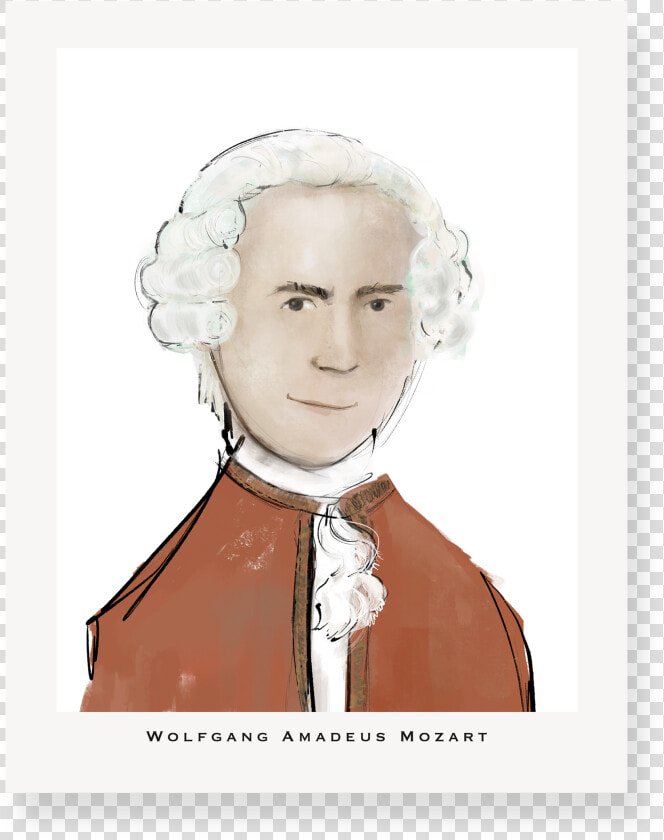 Mozart   Cartoon  HD Png DownloadTransparent PNG