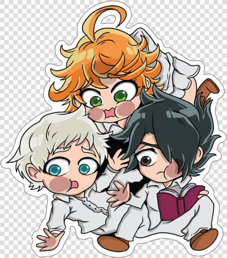 Promised Neverland Emma X Norman  HD Png DownloadTransparent PNG