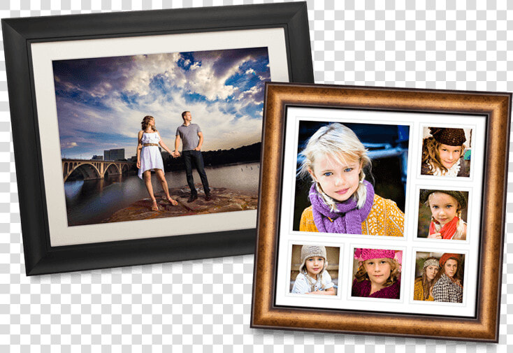 Framed Matted Prints Layout   Printed Photo Frame Png  Transparent PngTransparent PNG