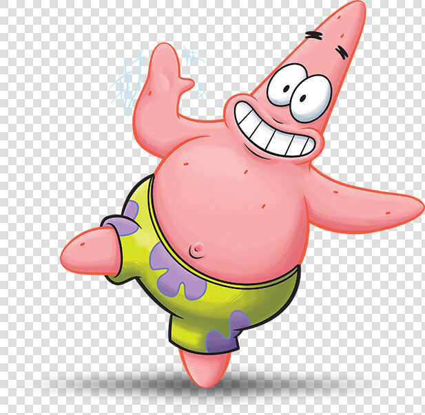 Patrick Spongebob Squarepants   Patrick Star Waving Png  Transparent PngTransparent PNG