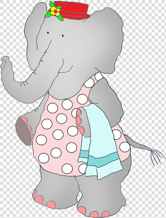 Elephant In Swim Suit   Elephant In Swimsuit  HD Png DownloadTransparent PNG