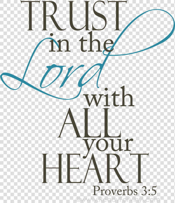 Clip Art Bible Verses Trust   Poster  HD Png DownloadTransparent PNG