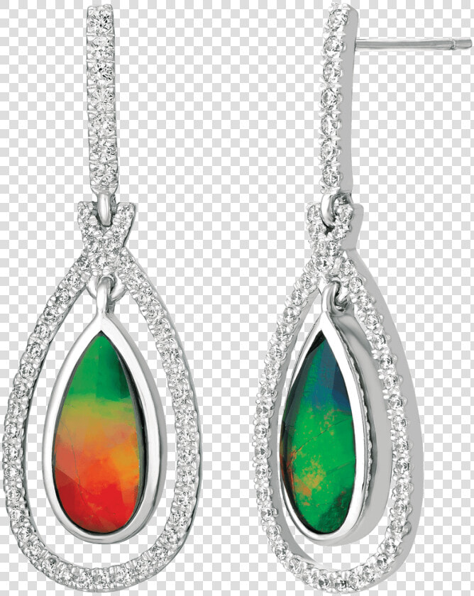 Zakiyah Sterling Silver Swarovski Teardrop Earrings   Earrings  HD Png DownloadTransparent PNG