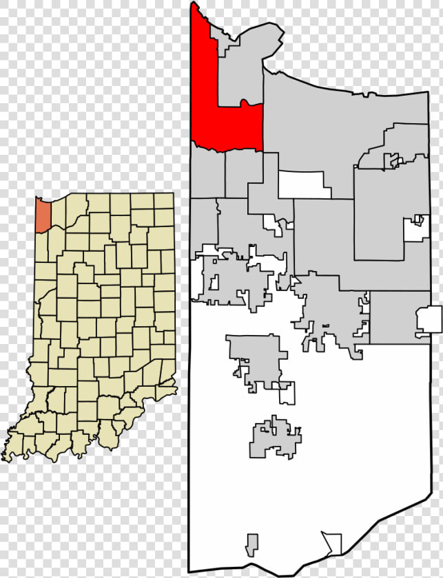 Lake County Indiana Incorporated And Unincorporated   Posey County Indiana  HD Png DownloadTransparent PNG