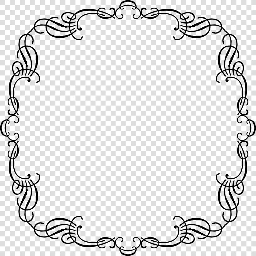 French Clipart Line   Vintage Line French Frames  HD Png DownloadTransparent PNG