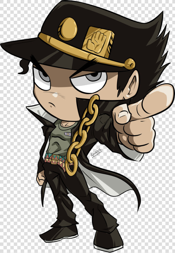 Jojo Jotaro Chibi  HD Png DownloadTransparent PNG