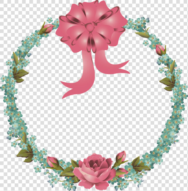 Transparent Floral Wreath Png   Spring Wreath Transparent  Png DownloadTransparent PNG