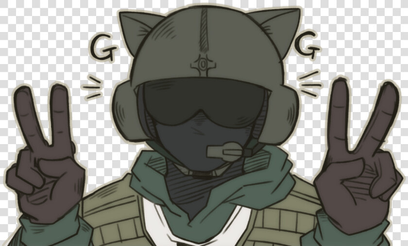 Transparent Rainbow Six Png   Rainbow Six Siege Anime  Png DownloadTransparent PNG