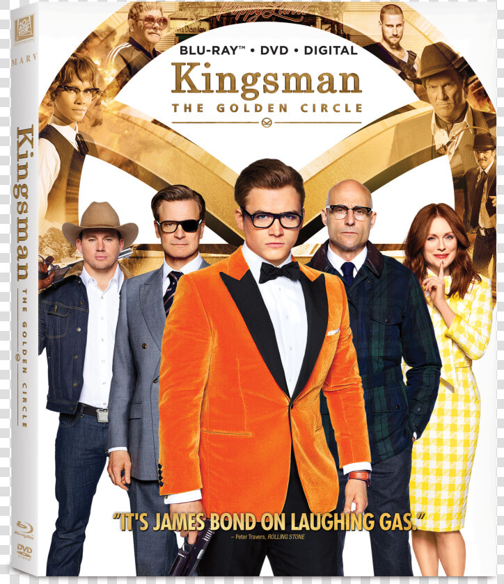 Kingsman The Golden Circle Blu Ray  HD Png DownloadTransparent PNG