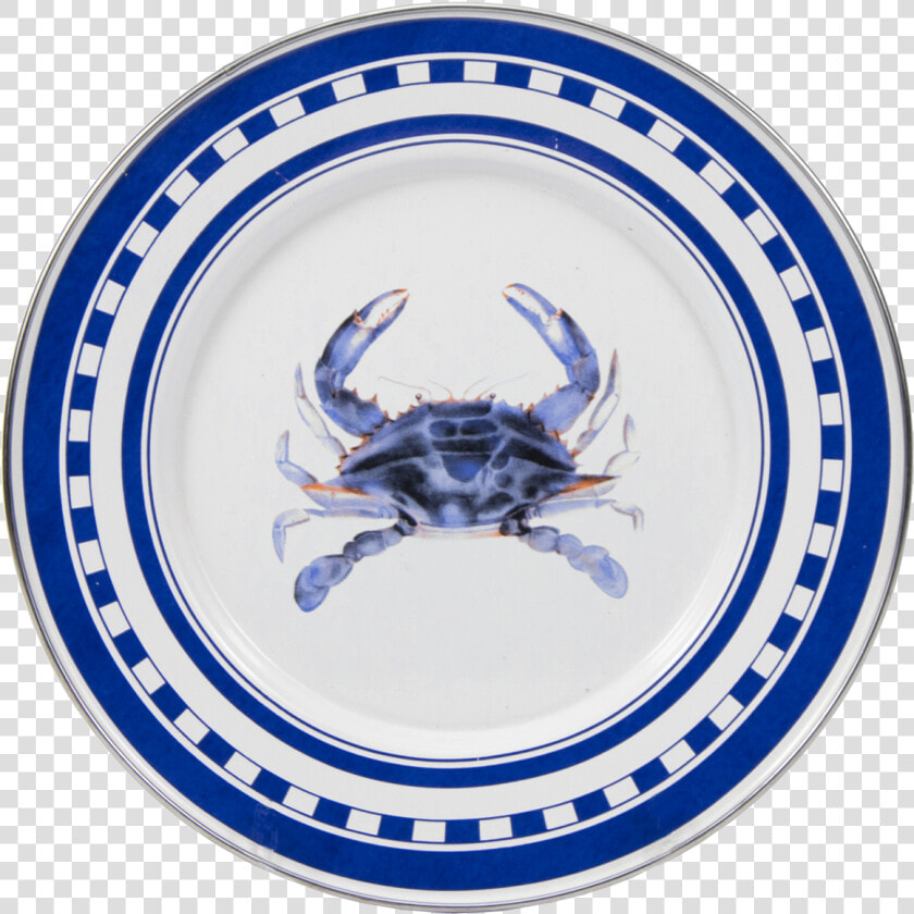 Blue Crab Pattern Sandwich Plate By Golden Rabbit   Inner Circle Of Advocates  HD Png DownloadTransparent PNG