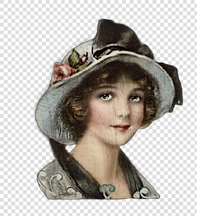  vintage  victorian  lady  girl  woman   Greeting Card  HD Png DownloadTransparent PNG