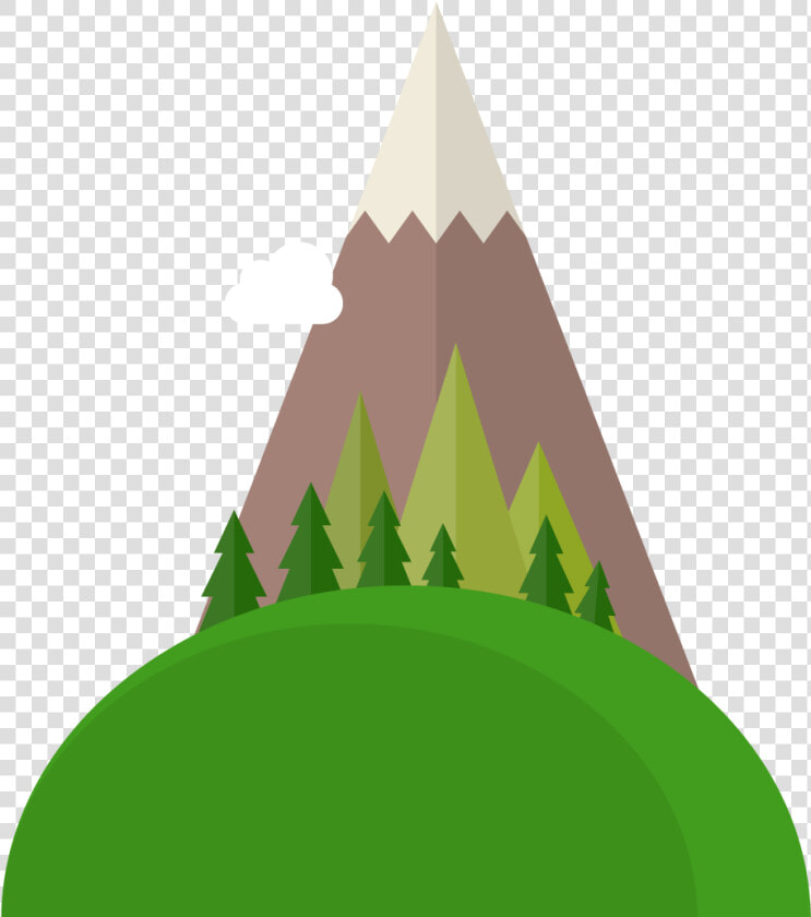 Vector Green Hills And Mountains Tree Png Download   Hill Vector Png  Transparent PngTransparent PNG