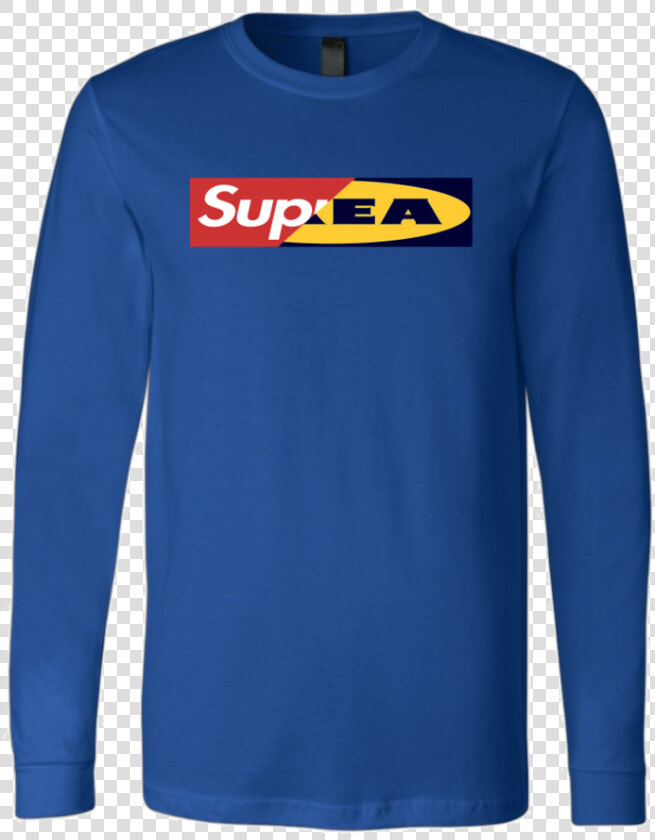 Ea Shirt Funny Supreme   Long sleeved T shirt  HD Png DownloadTransparent PNG