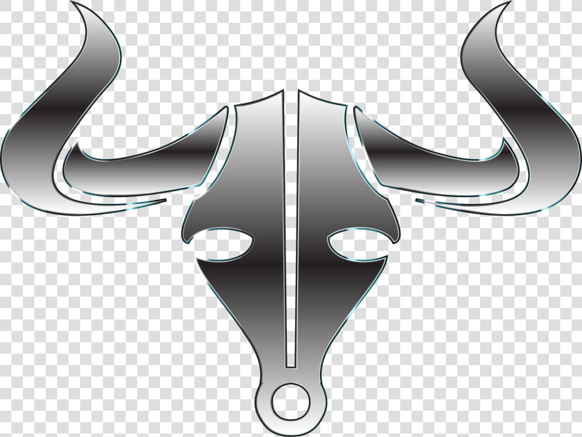 Polished Steel Bull Icon No Background Clip Arts   Cool Images With No Background  HD Png DownloadTransparent PNG