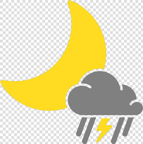 Scattered Thunderstorms Icon  HD Png DownloadTransparent PNG