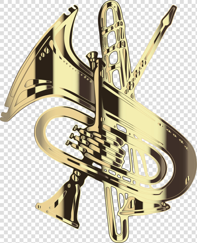 Mellophone metal brass Instrument   Emblem  HD Png DownloadTransparent PNG