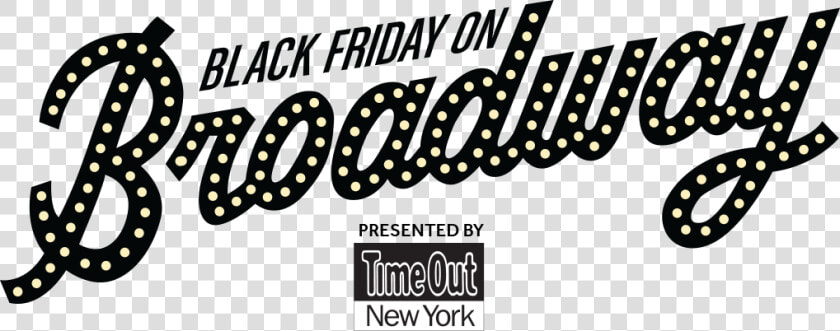 Black Friday On Broadway Png   Black And White Broadway Logo  Transparent PngTransparent PNG