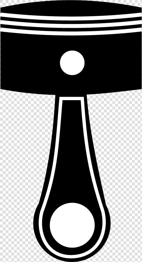 Piston Black And White  HD Png DownloadTransparent PNG