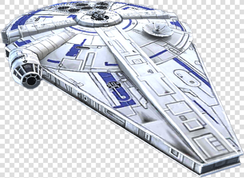 Unit Ship Lando S Millennium Falcon  HD Png DownloadTransparent PNG