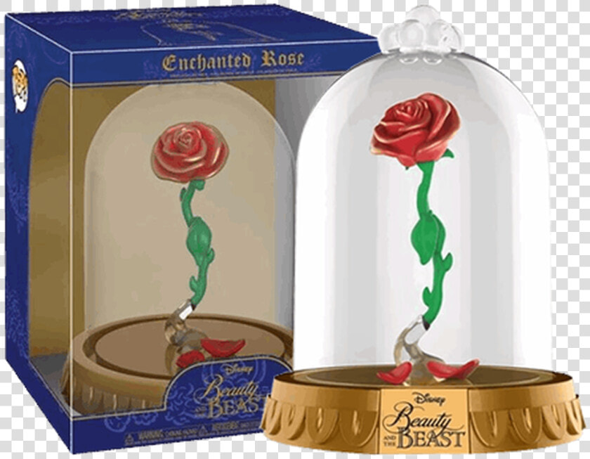 Beauty And The Beast   Enchanted Rose Funko Pop  HD Png DownloadTransparent PNG