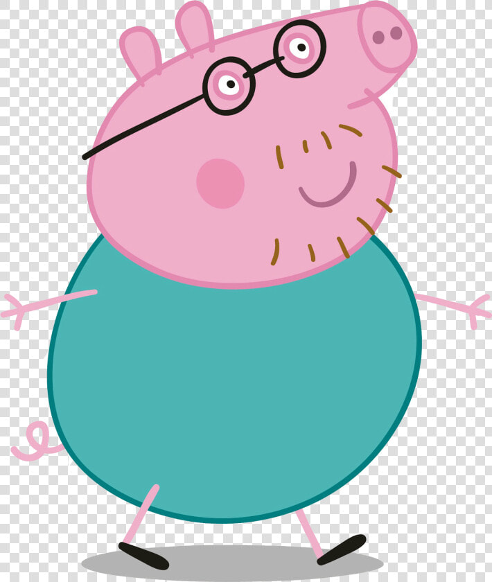 Daddy Pig   Papa De Peppa Pig  HD Png DownloadTransparent PNG