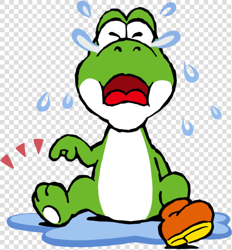 Transparent Yoshi Png   Yoshi Lost The Shoe  Png DownloadTransparent PNG