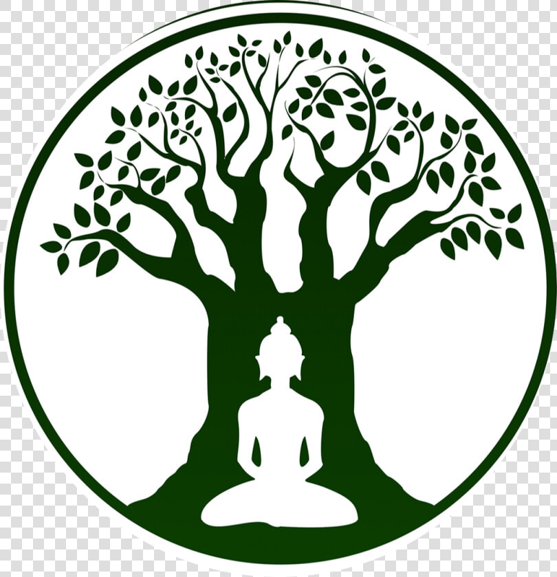 Transparent Buddha Clipart   Easy Bodhi Tree Drawing  HD Png DownloadTransparent PNG