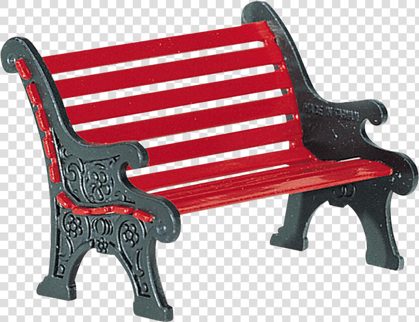 Red Wrought Iron Park Bench   Wrought Iron  HD Png DownloadTransparent PNG