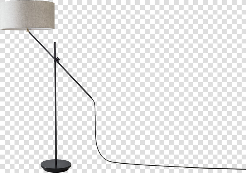 Shaded Floor Lamp  Lighting  Modern  Fritz Porter    Lampshade  HD Png DownloadTransparent PNG