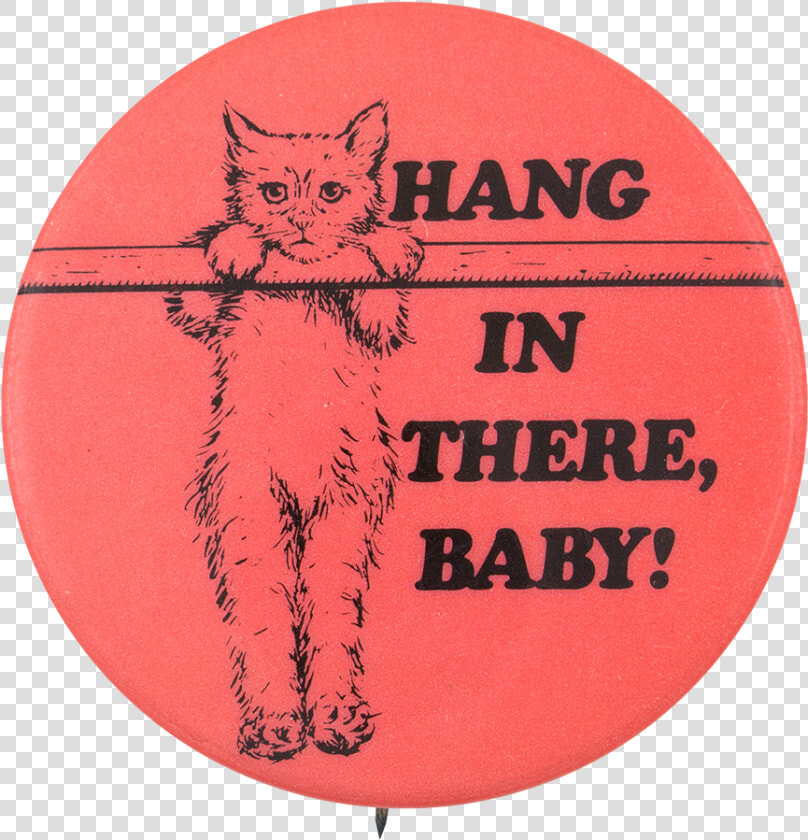 Hang In There Baby Social Lubricators Button Museum   Did It For The Lulz  HD Png DownloadTransparent PNG