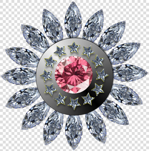 Badge  Diamond  Icon  Button  Design  Flower  Scrapbook   World Dairy Expo 2019  HD Png DownloadTransparent PNG