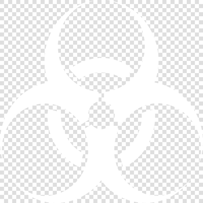 Symbol Clipart Mold Free   White Biohazard Symbol Png  Transparent PngTransparent PNG