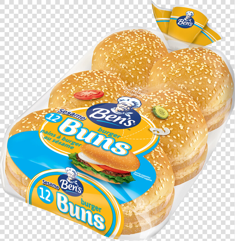 Ben S® Sesame Hamburger Buns  HD Png DownloadTransparent PNG