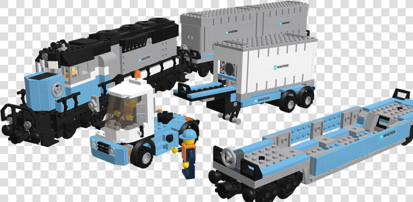 Lego Maersk Train Ldd  HD Png DownloadTransparent PNG