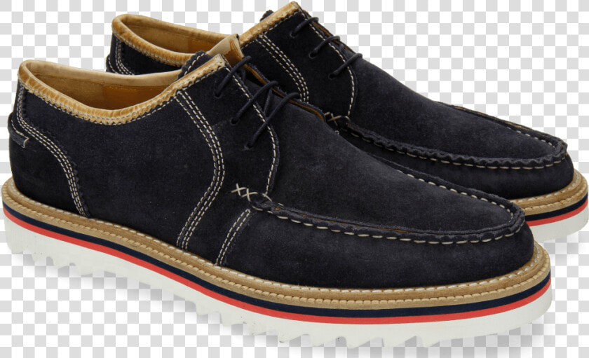 Derby Shoes Jack 12 Suede Pattini Navy Binding   Slip on Shoe  HD Png DownloadTransparent PNG