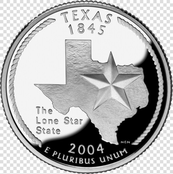 Texas State Quarter  HD Png DownloadTransparent PNG