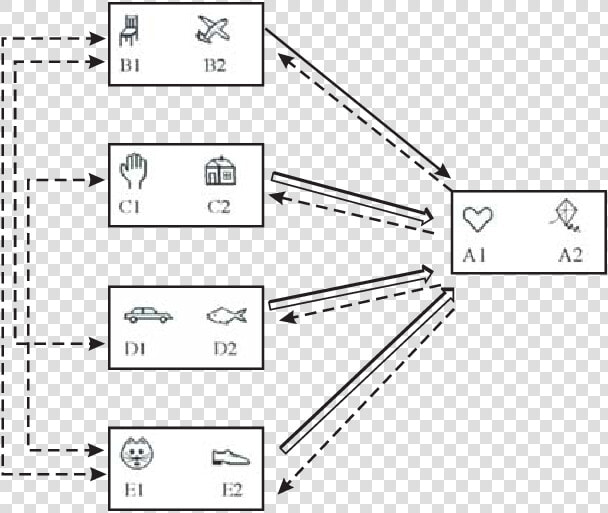 Diagrama De Equivalencia De Estimulos  HD Png DownloadTransparent PNG