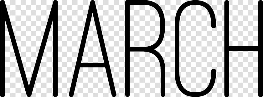 The Word March Png   March Word Black And White  Transparent PngTransparent PNG