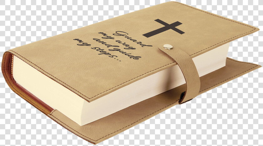 Light Brown Leatherette Book bible Cover With Snap  HD Png DownloadTransparent PNG