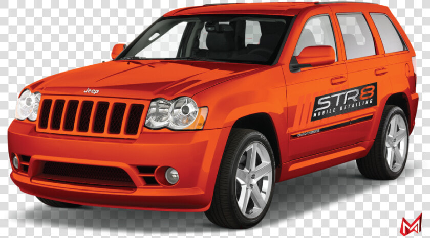 Str8 Mob Det Logo 2 Full Car Sideview   Png Download   Grand Cherokee Sport 2008  Transparent PngTransparent PNG