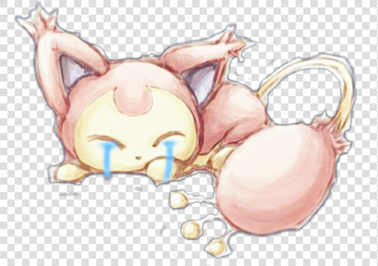  pokemon skitty sad   Illustration  HD Png DownloadTransparent PNG