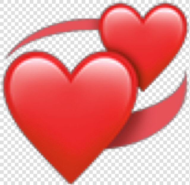 Transparent Corazon Rojo Png   Ios Heart Emoji Png  Png DownloadTransparent PNG