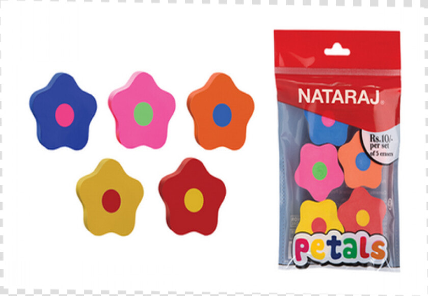 Natraj Petals Rubber   Nataraj Eraser  HD Png DownloadTransparent PNG