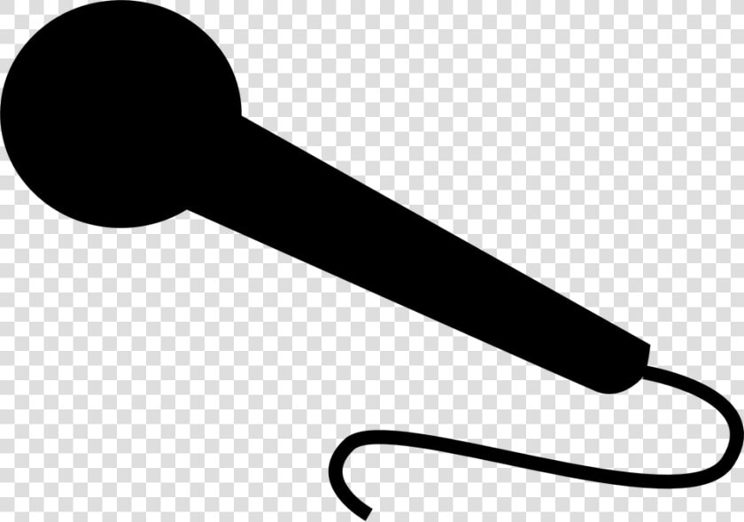 Microphone Silhouette Png   Microphone Image Black And White  Transparent PngTransparent PNG