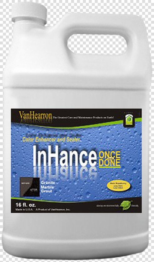 Inhance Once And Done 16 Oz Stone Sealer   Mighty Indigo Vanhearron  HD Png DownloadTransparent PNG