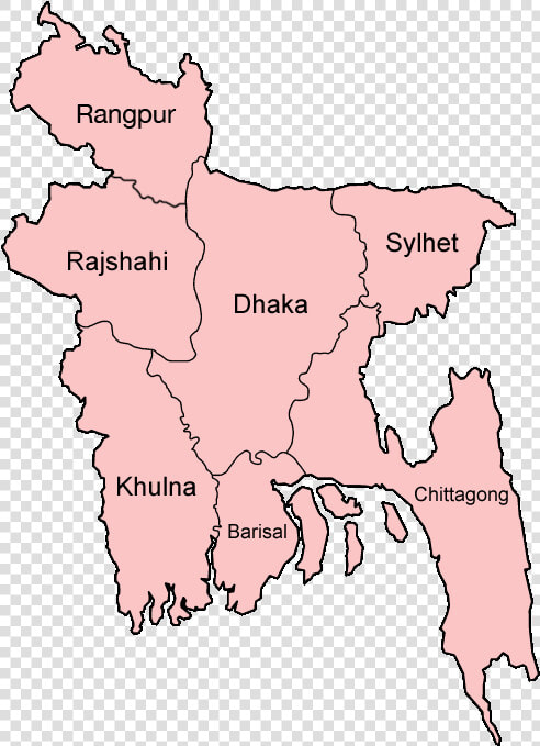 Bangladesh Divisions English   Daulatpur Saturia Tornado Map  HD Png DownloadTransparent PNG