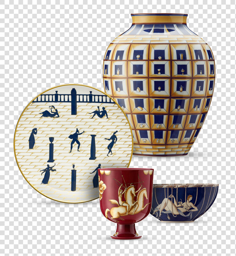 Richard Ginori 1735 Gio Ponti   Vaso Gio Ponti Richard Ginori  HD Png DownloadTransparent PNG