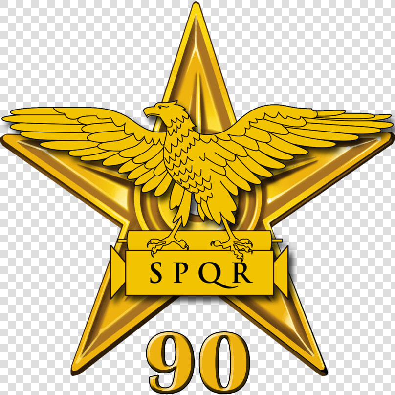 Roman Barnstar 90   One Year Clipart  HD Png DownloadTransparent PNG