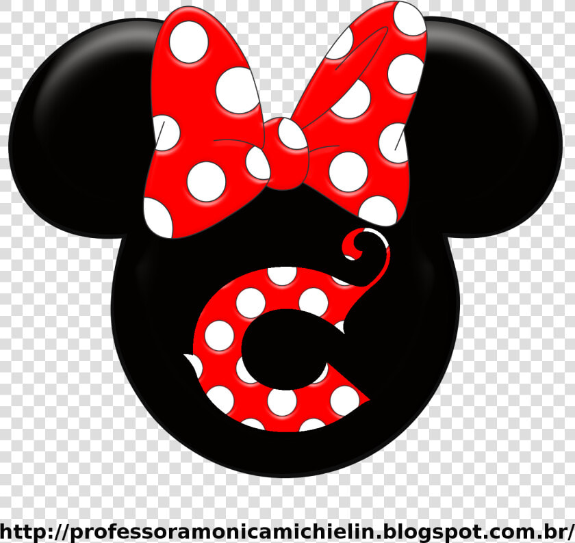 Alphabets By Mônica Michielin   Minnie Mouse Ears Png  Transparent PngTransparent PNG