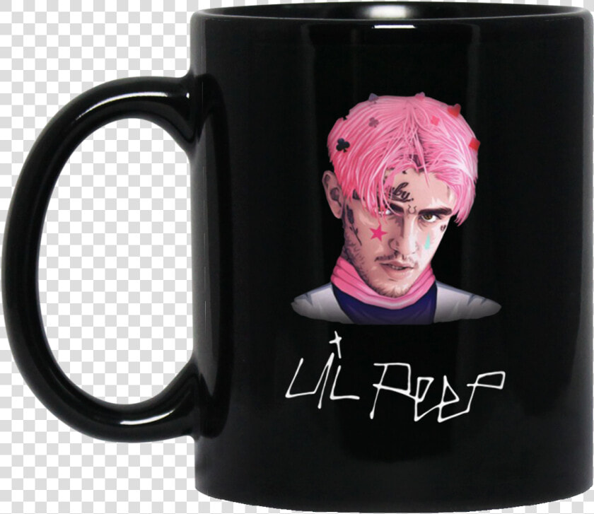 Lil Peep Mug Face Painting   Lil Peep Face Shirt  HD Png DownloadTransparent PNG